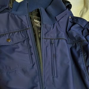 Men's Baubax Blue Coat XXL Travel Pockets!